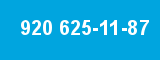 920 625-11-87 920 625-11-87